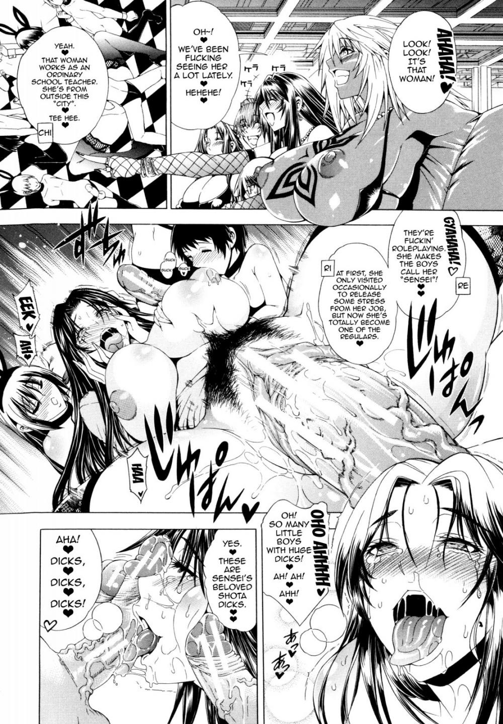 Hentai Manga Comic-Here is a Bitch Street-Chapter 5-3